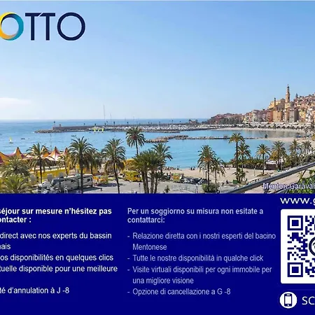 Le Vina Del Mar - Giotto - 2p Avec Vue Mer Balcons Et Parking Mae-8844 *